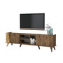 Hanah Home Elegante 1310 Soporte para TV Nogal